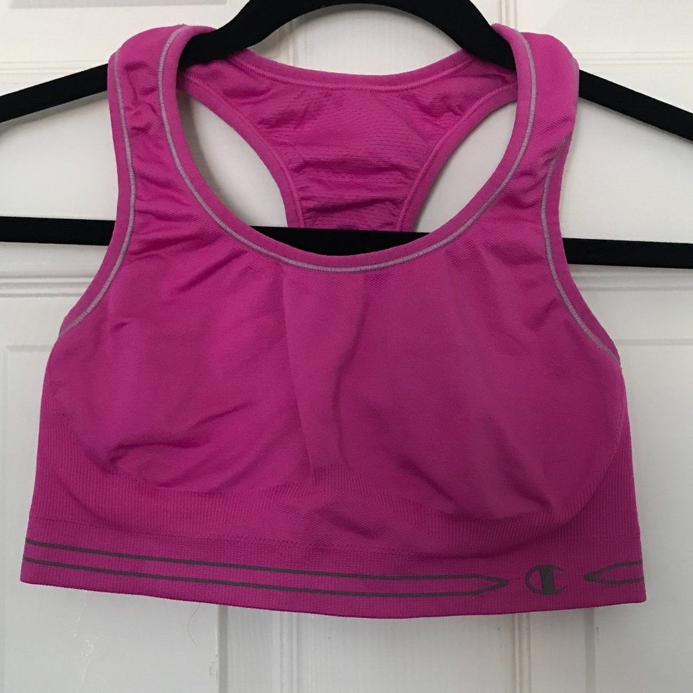Champion Hot Pink Reversible Sports Bra